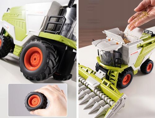 KOMBAJN ZDALNIE STEROWANY 2w1 GENERATOR DYMU + ŚWIATŁA POJEMNIK NA ZBOŻE na Arena.pl