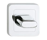 SZYLD DOLNY ZAOKRĄGLONY CHROM BLOKADA WC