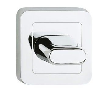 SZYLD DOLNY ZAOKRĄGLONY CHROM BLOKADA WC zdjęcie 1