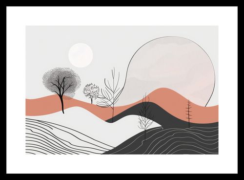 Plakat 30x20cm Półcień Widoku na Arena.pl