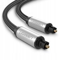 Kabel Optyczny Audio UGREEN AV108 1m Złocone Wtyki DO TV i Konsoli