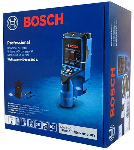 WYKRYWACZ Wallscanner D-TECT 200 C BOSCH KORPUS na Arena.pl