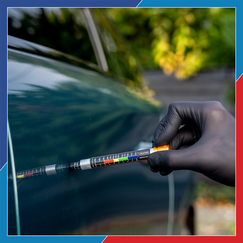 miernik lakieru samochodowego magnetyczny sonda 0-600μm stal ocynk tester na Arena.pl