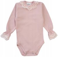 BODY DZIEWCZYNKA ELEGANT KORONKA RÓŻ 56 L02G