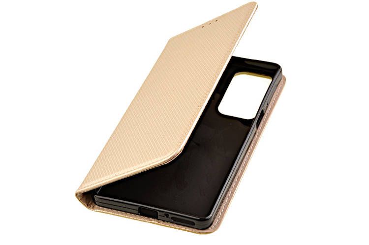 Etui Smart do Motorola EDGE 20 / EDGE 20 5G złoty zdjęcie 1