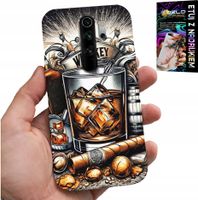 ETUI DO XIAOMI NOTE 8 PRO - WHISKY CYGARO WZORY DLA MĘŻCZYZN PLECKI