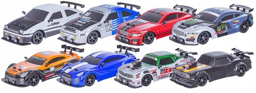 DUŻY Samochód Zdalnie Sterowany Auto RC Do Driftu Led Dym 4x4 MUSTANG DRIFT na Arena.pl