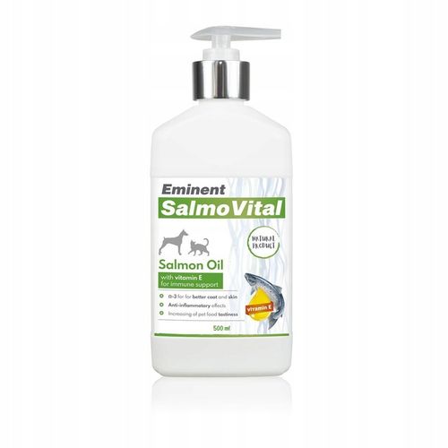 Eminent oil - SalmoVital dla psów i kotów 500ml na Arena.pl