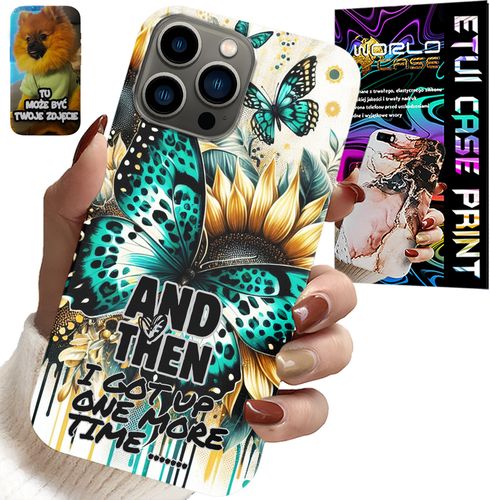 ETUI DO IPHONE 13 PRO - AND THEN I GOT UP, KOBIECE WZORY + FOLIA na Arena.pl