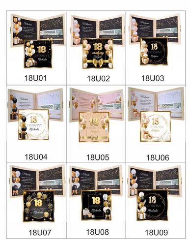 Pudełko na pieniądze, SUPER PREZENT na 18 urodziny na Arena.pl