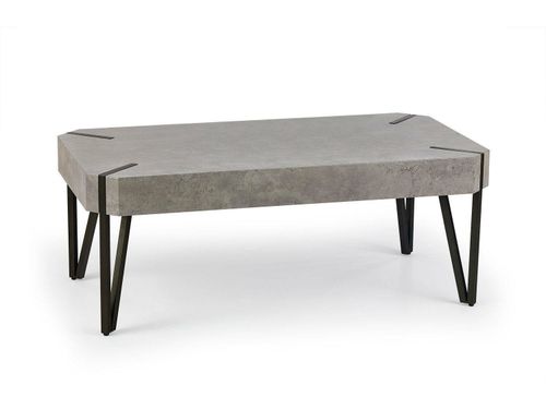 Stolik kawowy Lofty beton / czarny na Arena.pl