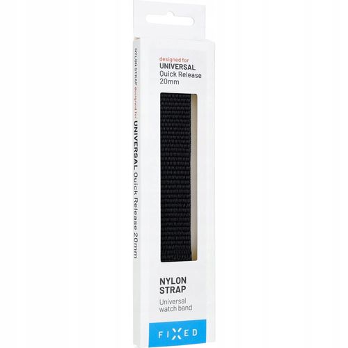 Pasek FIXED Sporty Strap do Smartwatch (20mm) czarny na Arena.pl