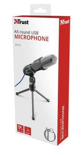 Mikrofon Trust Statyw USB 3,5mm na Arena.pl