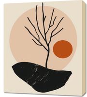 Obraz 60x70cm Nagie Drzewo