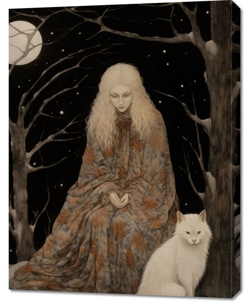 Obraz 70x90cm Stróżka Leśna zdjęcie 1