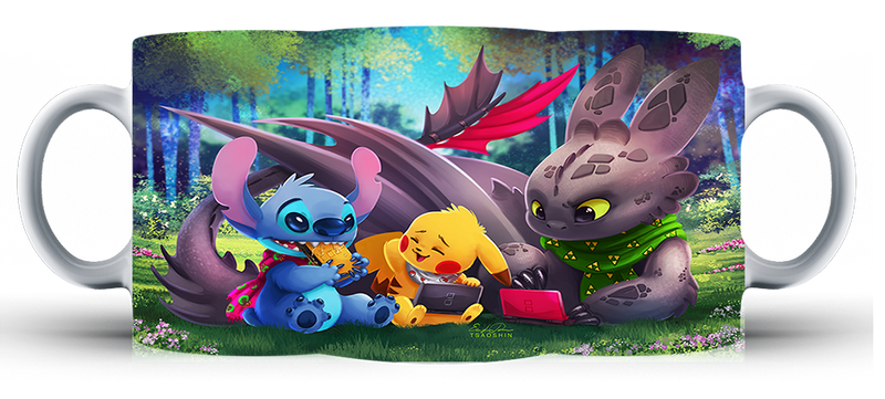 Kubek ceramiczny Lilo & Stich zdjęcie 2
