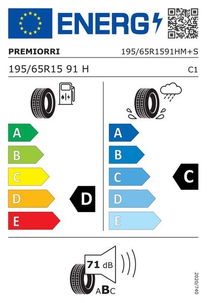 1x opona całoroczna PREMIORRI 195/65R15 91H Vimero M+S zdjęcie 6
