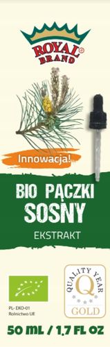 EKSTRAKT Z PĄCZKÓW SOSNY W KROPLACH BIO 50 ml - RO na Arena.pl