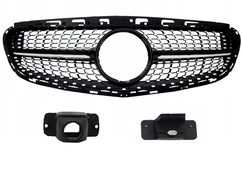 Grill MERCEDES W212 E 13-16 E43 AMG LOOK BLACK na Arena.pl