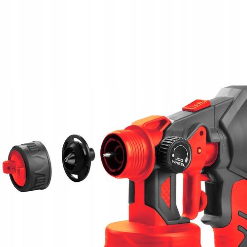 Pistolet Do Malowania Ścian Elektryczny Agregat Malarski 3 Dysze 70DIN na Arena.pl