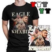 KOSZULKA T-SHIRT MĘSKI WZORY - Nurmagomedov BOKS MMA WALKI KLATKA - XS