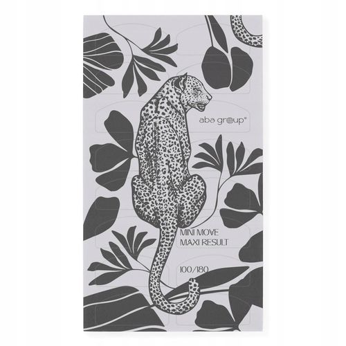 Mini Polerki do Paznokci Półksiężyc Lampart 100/180 Aba Group 48 sztuk na Arena.pl