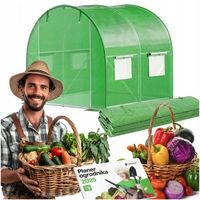 FOLIA ZAMIENNA POSZYCIE NA TUNEL OGRODOWY SZKLARNIA 2x2x2m 4m² UV-4 FOLIAK