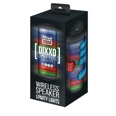 Trust Dixxo Delta Wireless Bletooth speaker with light na Arena.pl