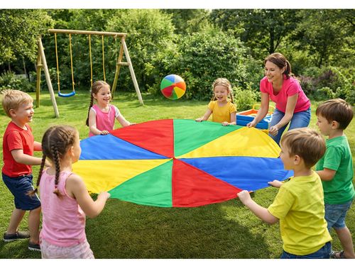 DLA DZIECI MAGICZNA KOLOROWA CHUSTA na Arena.pl