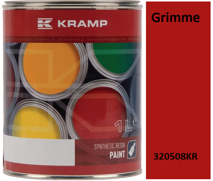 LAKIER do maszyn Grimme 320508KR czerwony do 2008 1L zdjęcie 1