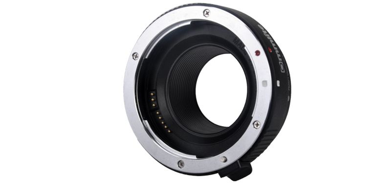 Adapter bagnetowy Commlite CoMix CM-EF-EOSM - Canon EF / Canon EF-M zdjęcie 4