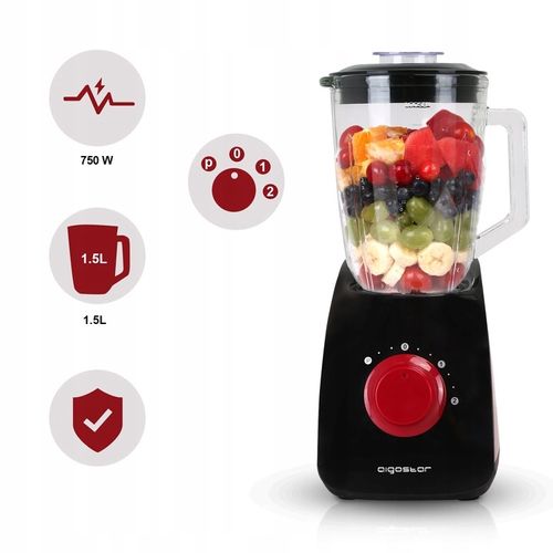 Blender kielichowy Aigostar MOCNY 750 W kruszy LÓD na Arena.pl