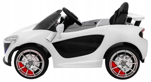 Auto na akumulator Small Racer biały na Arena.pl