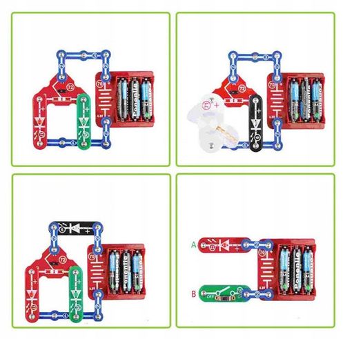 LABORATORIUM ELEKTRONIKI MAŁY ELEKTRONIK ZABAWA NAUKOWA - ZESTAW DLA DZIECI na Arena.pl