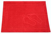 Dywanik łazienkowy Feet 50x70 Czerwon Stópki Greno