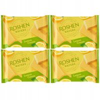 Roshen Wafle przekładane o smaku cytrynowym 72 g x 4 sztuk