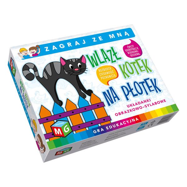Gra edukacyjna Wlazl kotek na plotek 0085 00853 zdjęcie 3
