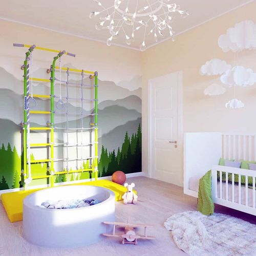 słupek przyścienny z siatką - jasnozielony na Arena.pl