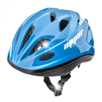 Kask Rowerowy Regulowany Dla Dziecka Ciemnoniebieski Wentylowany 48-52 cm
