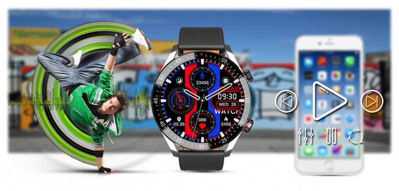 smartwatch męski gravity gt4-5 zdjęcie 13