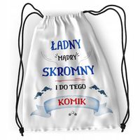 Plecak Dla Komika Sportowy Szkolny Worek Torba Z Nadrukiem Ze Zdjęciem