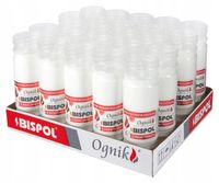 BISPOL wkład parafinowy do zniczy 17,5 cm WP4 zgrzewka 24 sztuki