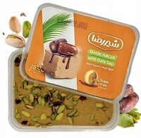 Perska Chałwa bez cukru z melasą daktylową 400g | Shirreza