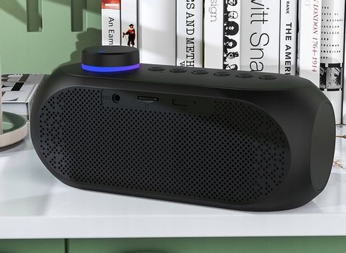 GŁOŚNIK BEZPRZEWODOWY BLUETOOTH BUDZIK ZEGAR LED RADIO FM MP3 OŚWIETLENIE na Arena.pl