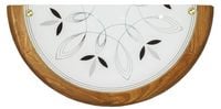 Rustica plafon 0,5 drewno standard 1x60 w E27 dąb