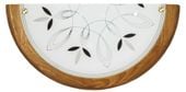 Rustica plafon 0,5 drewno standard 1x60 w E27 dąb