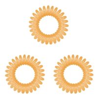 Fox Spring Hair Ring Gumki Do Włosów 3x Pomarańczowe Art. 1507047