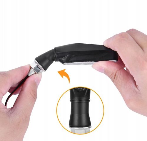 4x PŁYWAJĄCE DYNAMICZNE KIERUNKOWSKAZY MOTOCYKL QUAD SKUTER MOTOR CROSS na Arena.pl