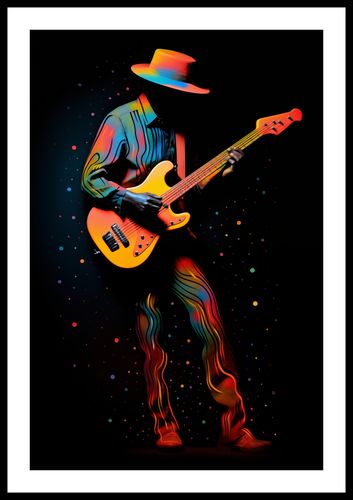 Plakat 40x60cm Barwna Melodia na Arena.pl