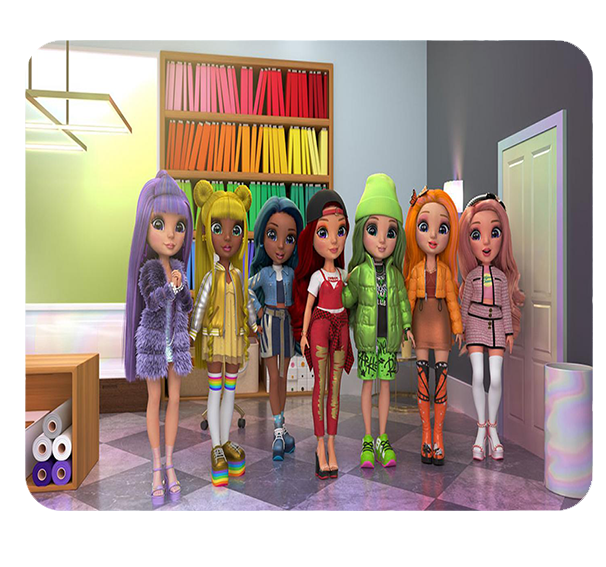Podkładka pod myszkę Rainbow High zdjęcie 1